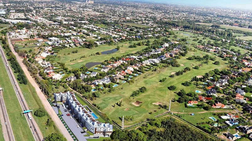 Country club con campo de golf en Córdoba